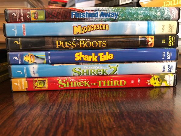 Dreamworks Shrek Creators Pack DVDs for Sale in Apex, NC - OfferUp