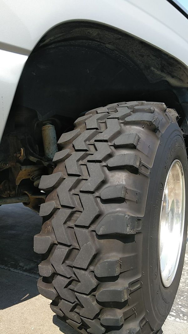 Weld rims on 33" super swampers for Sale in Visalia, CA OfferUp