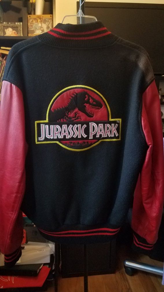 jurassic park yellow rain jacket