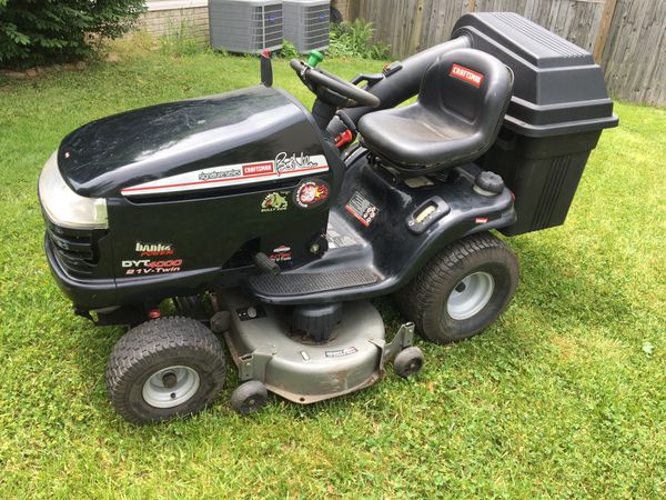 Craftsman “Bob Villa” Special edition riding lawn mower with grass/leaf ...