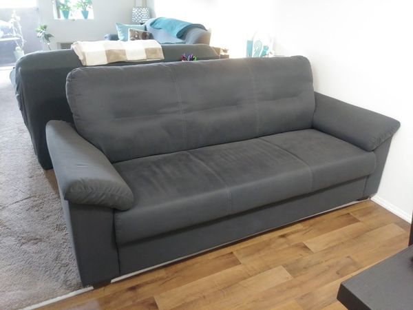 ikea knislinge leather sofa