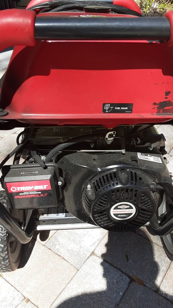 Troy-Bilt XP Series 7000 Watt 10500 Starting Watts Auto Start Generator ...