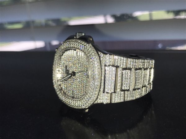 iced out patek philippe for sale