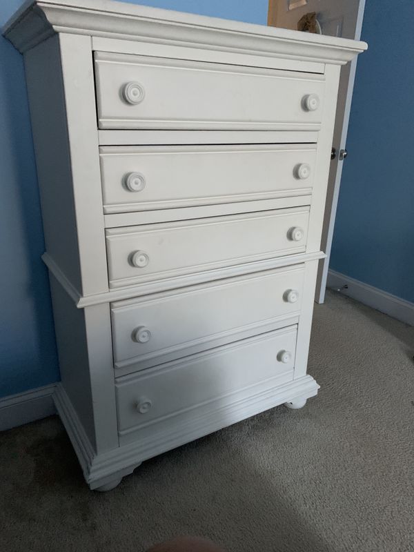 Havertys Cottage collection white dresser for Sale in Columbia, SC ...