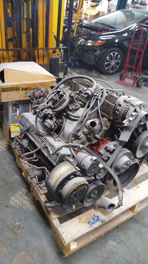 Chevy 350 engine and automatic transmission for Sale in ...