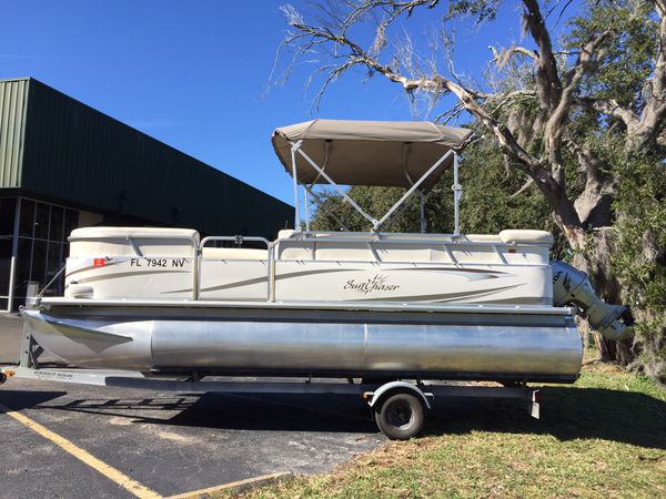 2009 SUNCHASER 820 PONTOON BOAT!! for Sale in Orlando, FL - OfferUp