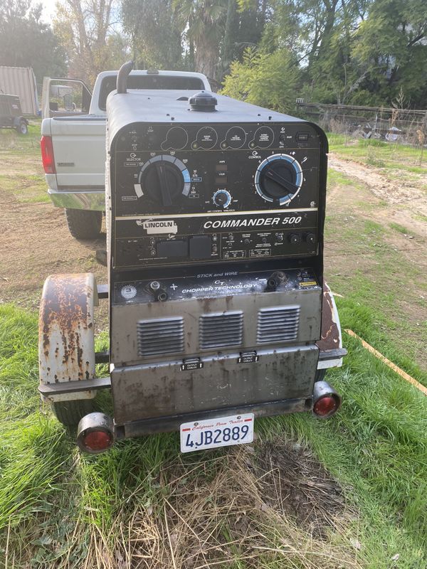 Lincoln Commander 500 Diesel Welder 575 amps just serviced only 2400