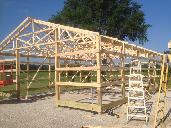 Pole Barn Trusses. for Sale in Bucyrus, OH - OfferUp