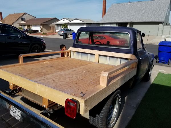 67-86, C10 Custom Made, Wood Stake Bed. For Sale In San Diego, Ca - Offerup