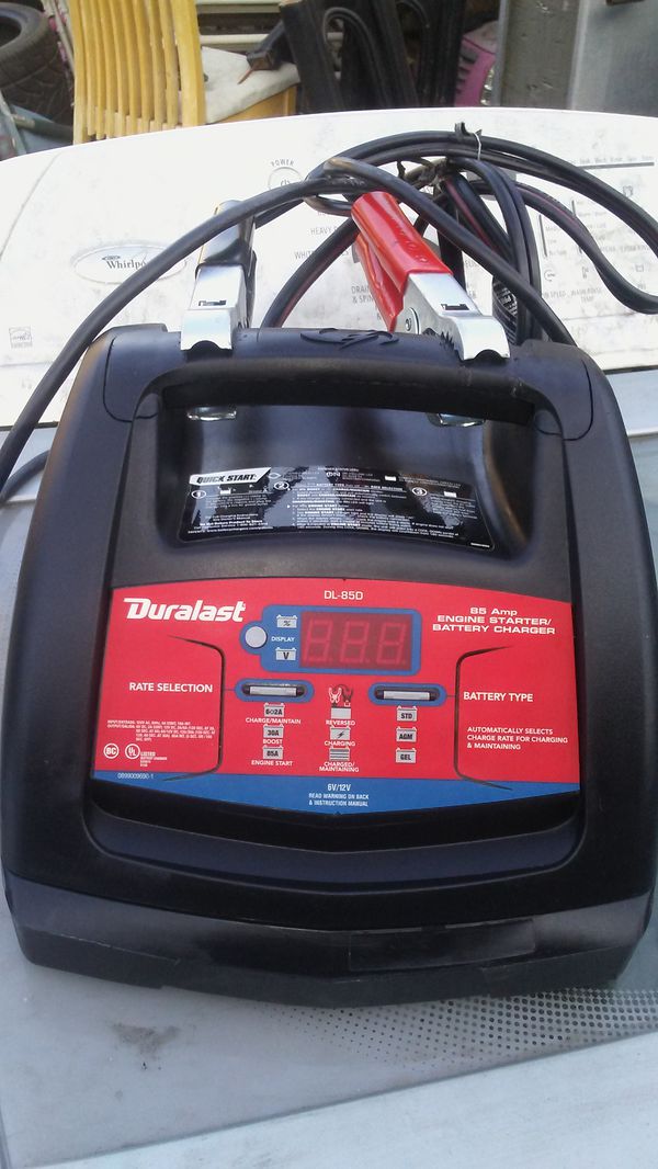 duralast dl 200 amp battery charger instructions