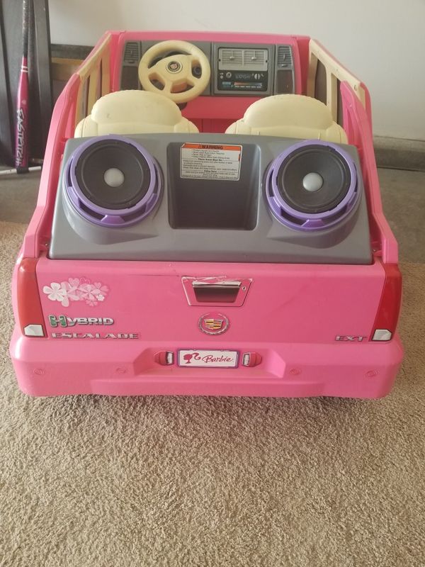 fisher price barbie escalade