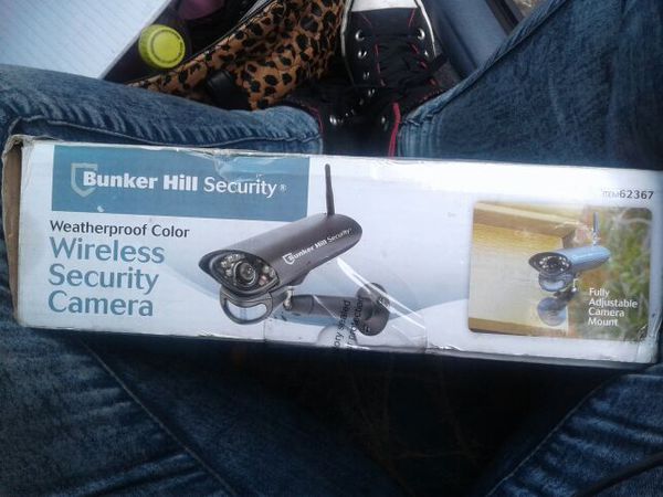 bunker hill security wireless color security camera with night vision