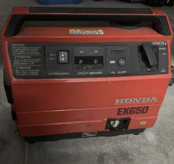 Honda EX650 (home generator) for Sale in Norwalk, CA - OfferUp