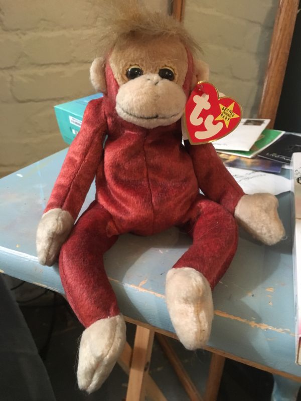 monkey beanie baby