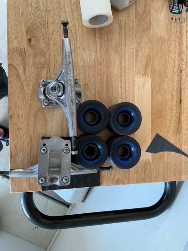 Drop through longboard trucks for Sale in Mesa, AZ - OfferUp