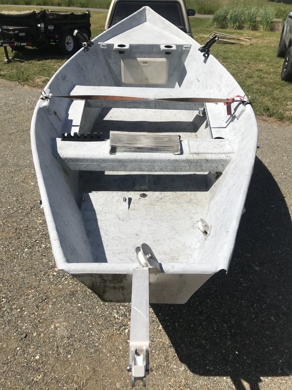15ft Fiberglass Drift Boat with Trailer for Sale in Everett, WA OfferUp