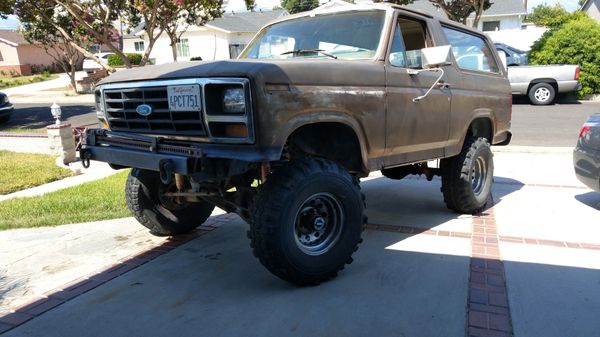 82 Ford BRONCO 4x4 for Sale in Industry, CA - OfferUp