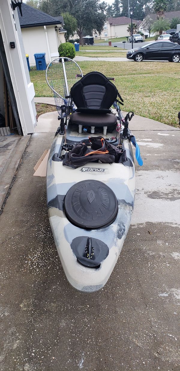 12 ft Field and Stream Kayak w/ Trolling Motor for Sale in JACKSONVILLE