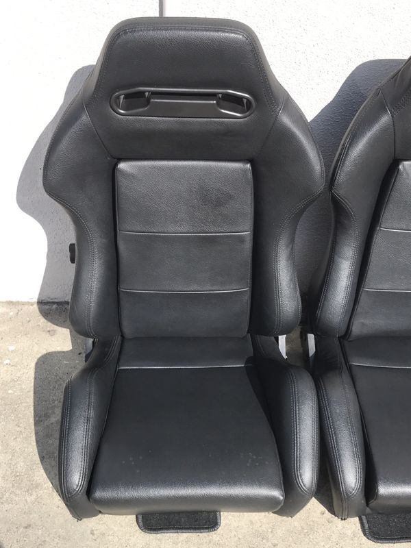 Racing Bucket Seats Leather for Sale in Bellflower, CA OfferUp
