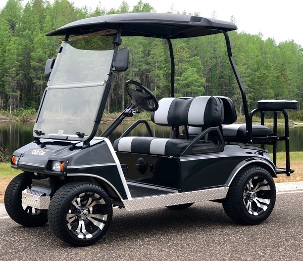 GOLF CART CLUB CAR BLACK ELECTRIC VEHICLE 2020 REFURBISHED DS for Sale ...