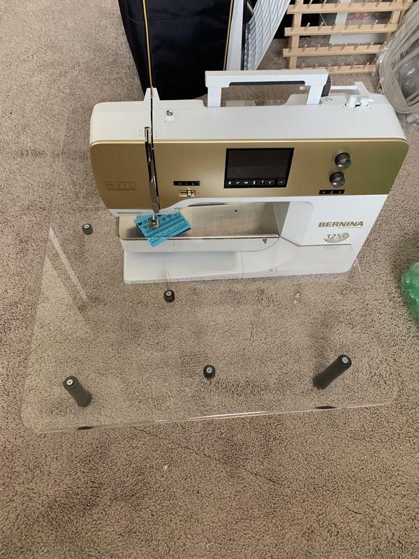 sew steady free motion TABLE TABLE TABLE used for bernina 770QE for