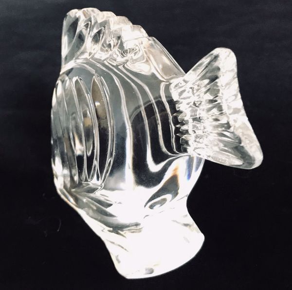 waterford crystal fish figurine