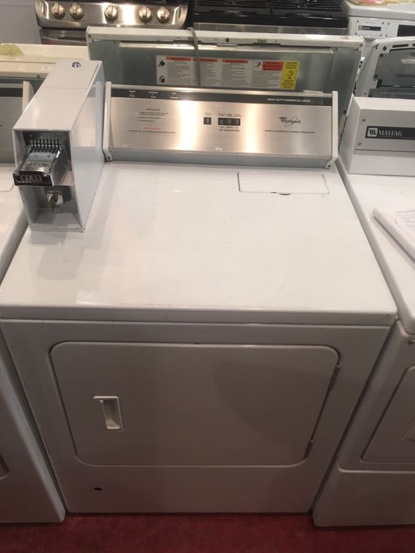 Maytag and whirlpool coin operated commercial washers and dryers for