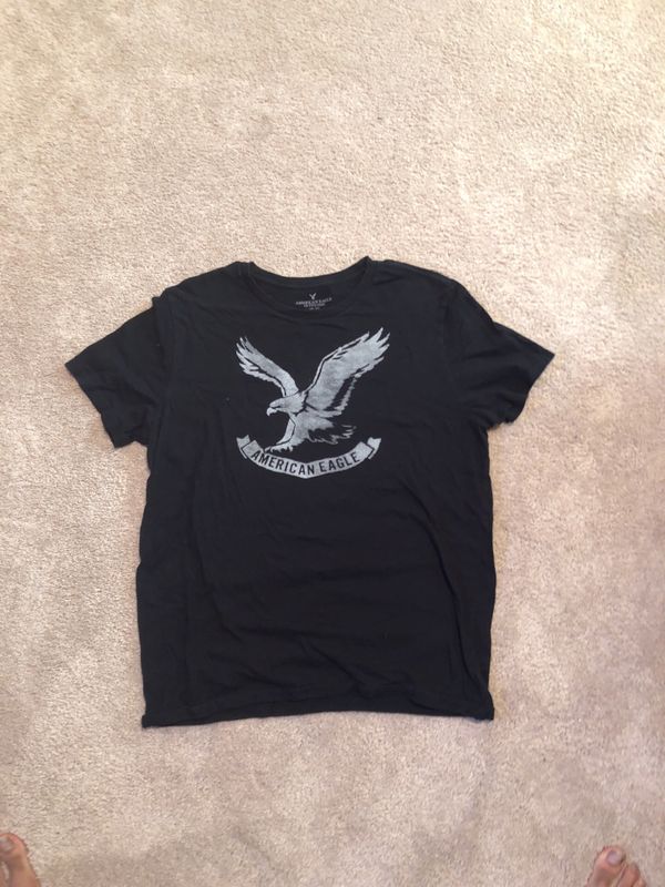 american eagle black shirt