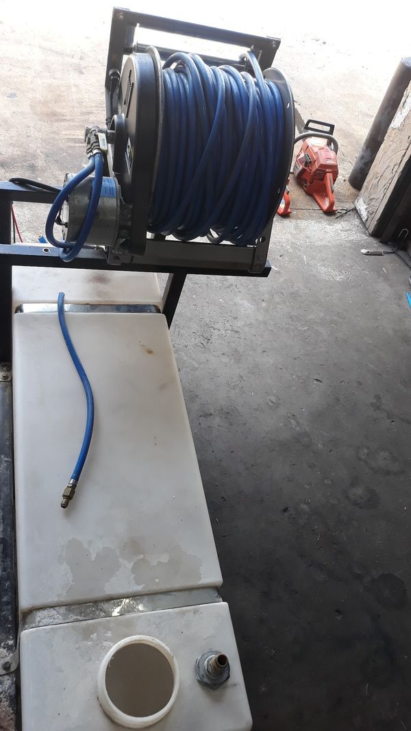 Hose Reel setup Pressure Washer Reel and Tank for Sale in Longwood, FL OfferUp