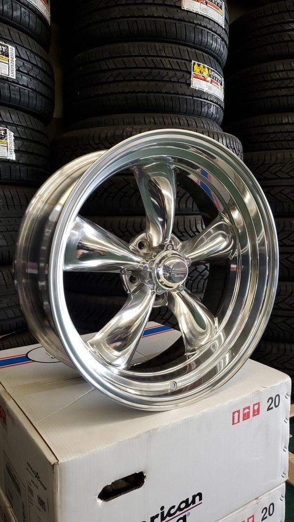 20" INCH AMERICAN RACING POLISH WHEELS RIMS AND TIRES EASY FINANCING