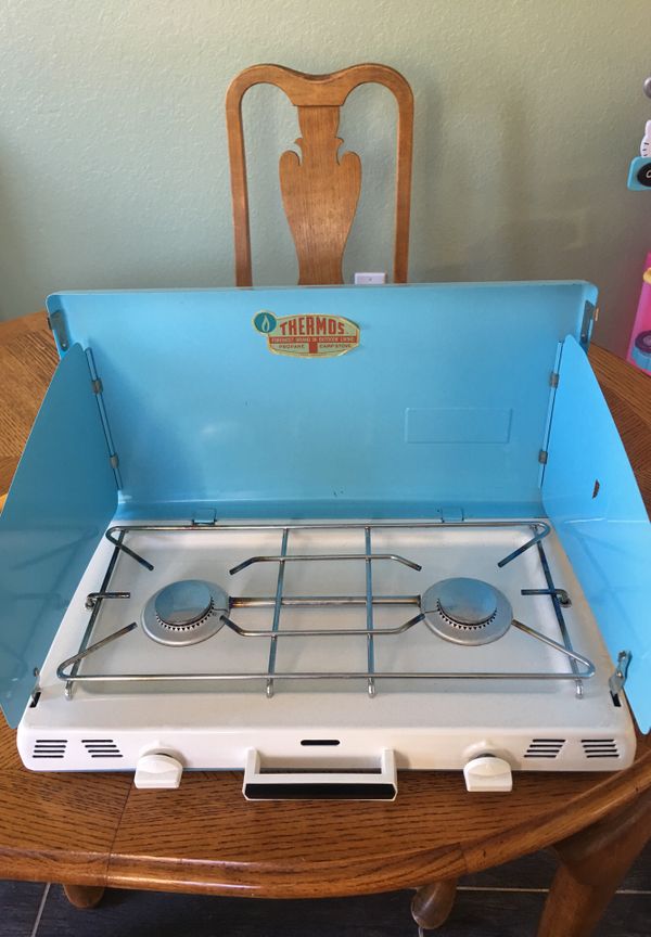 Vintage thermos propane camp stove excellent condition for Sale in
