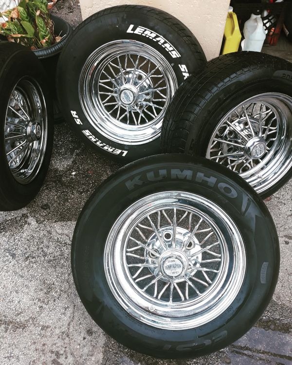 CRAGAR STAR WIRE WHEELS for Sale in Hialeah, FL - OfferUp