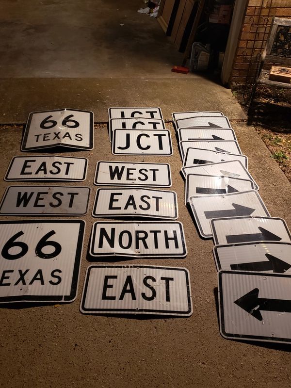 Metal street signs retired from use for Sale in Plano, TX OfferUp