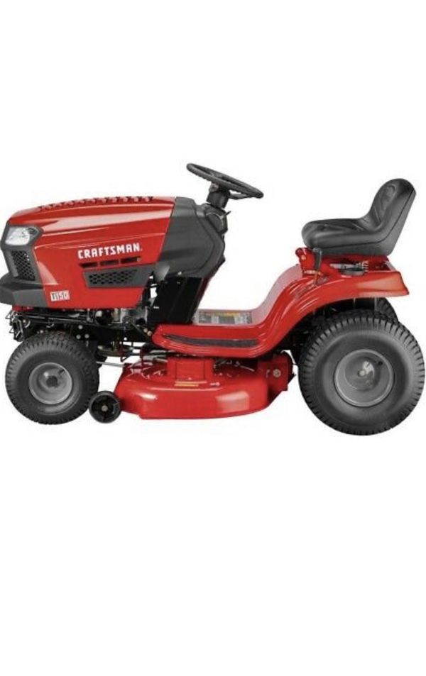 CRAFTSMAN T150 19HP Hydrostatic 46in Riding Lawn Mower with Mulching