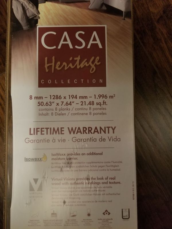 Casa Heritage Laminate Flooring For In Friendswood Tx Offerup 50sold