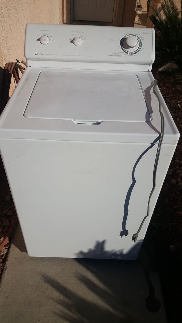 Maytag dependable care quiet pack/ heavy duty 2 speed super capacity 9