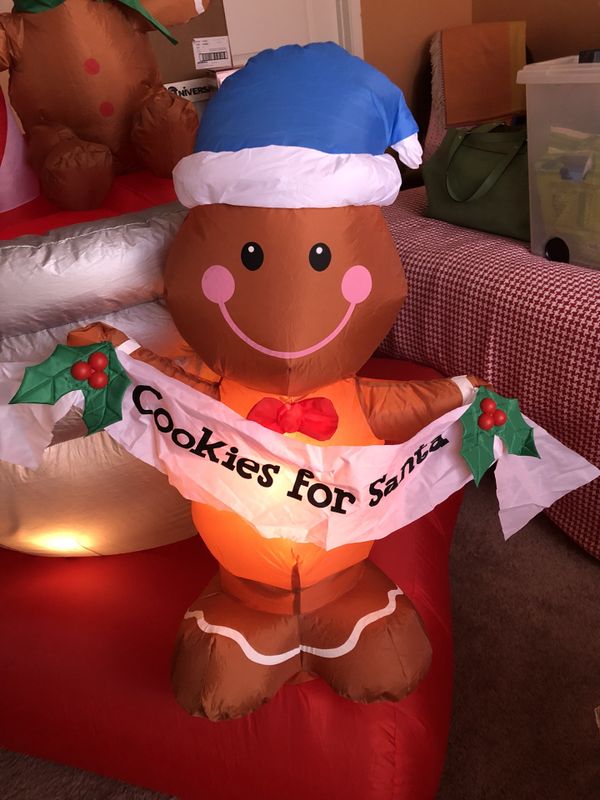 blow up gingerbread