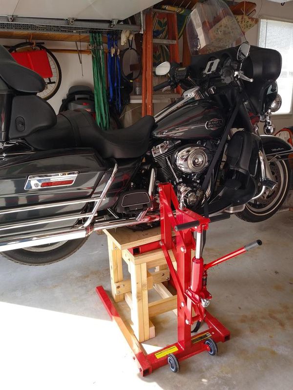 High Position Motorcycle Lift up to 1100lb 100 FIRM for Sale in