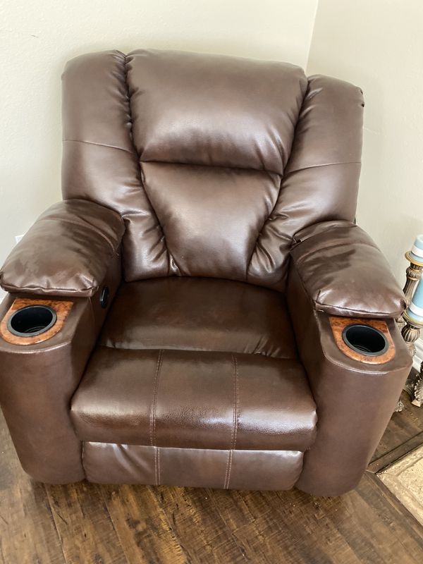 Two Matching Electric Leather Recliners Ashley Furniture for Sale in