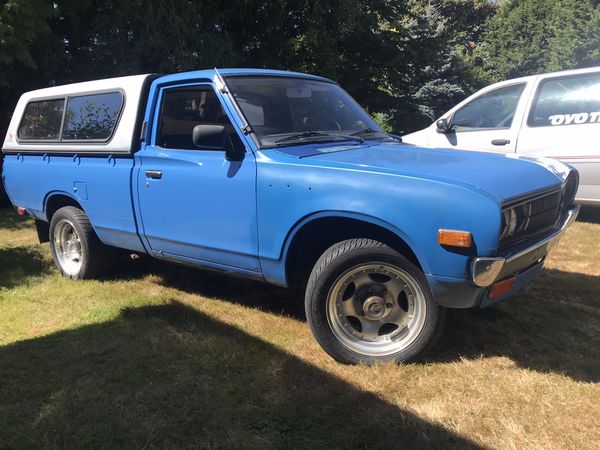 1973 Datsun 620 pickup with Brahma camper shell for Sale in Auburn, WA ...