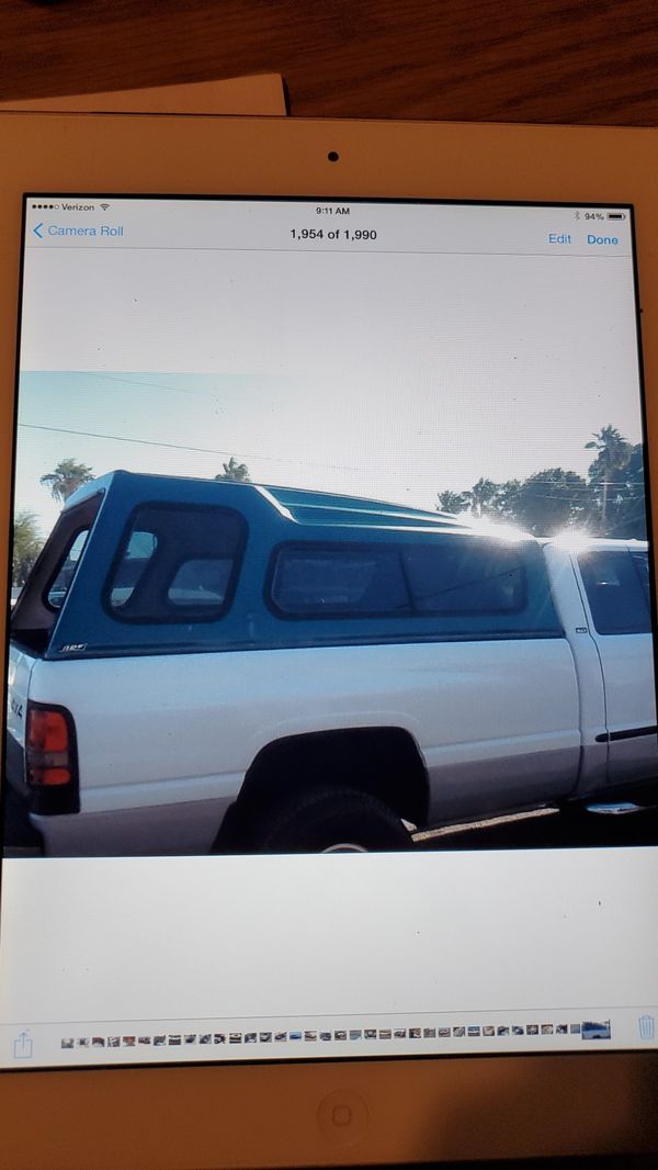 Dodge ram long bed camper shell for Sale in Mesa, AZ - OfferUp