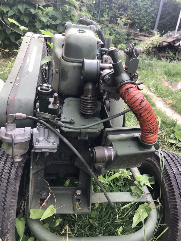 Military Gas powered air compressor (needs fixed) for Sale in Edgewood