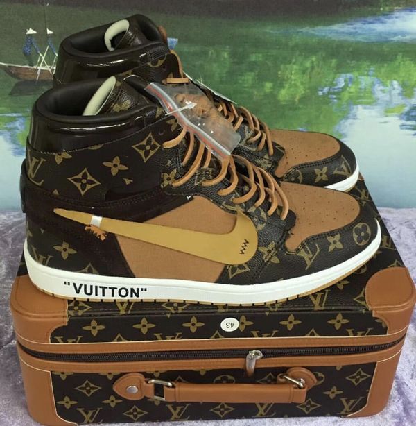 jordan 1 off white louis vuitton