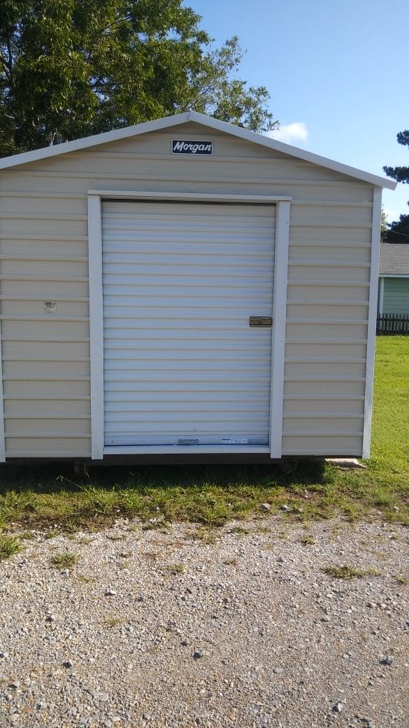 10x12 steel building with roll up door for Sale in Baker, LA - OfferUp
