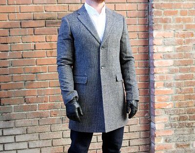 uniqlo chesterfield coat