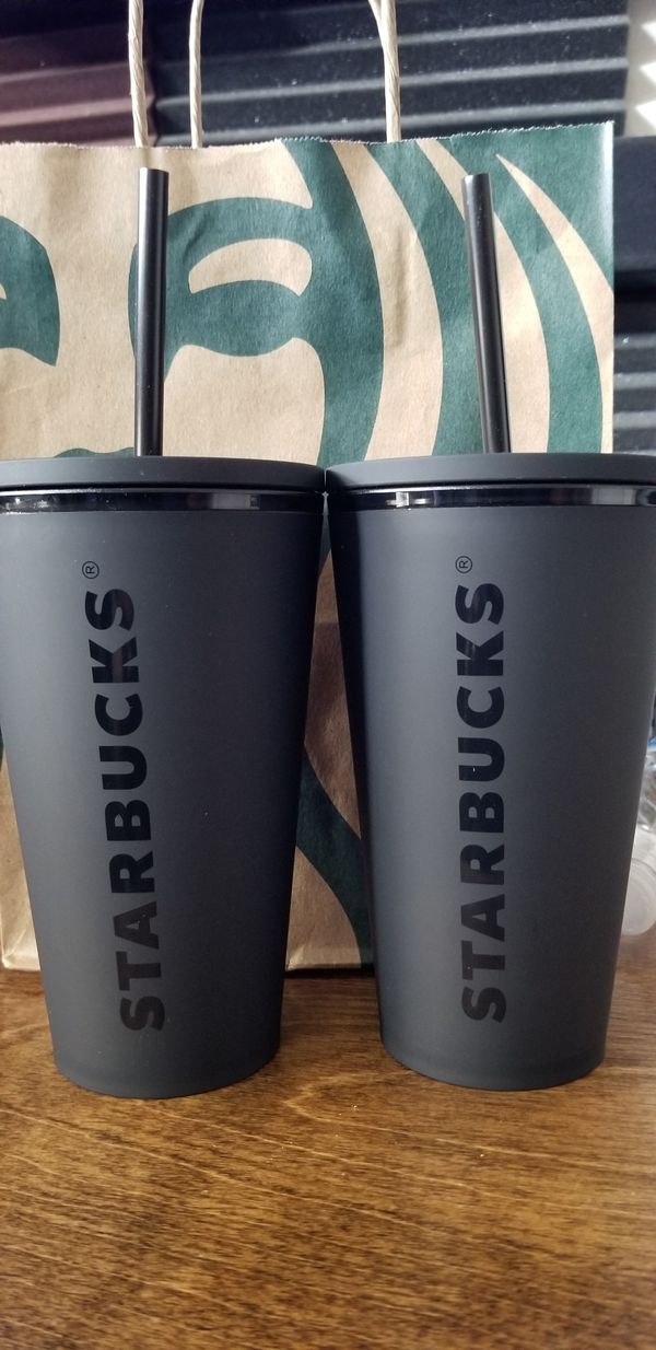 All black Starbucks cups for Sale in Moreno Valley, CA OfferUp