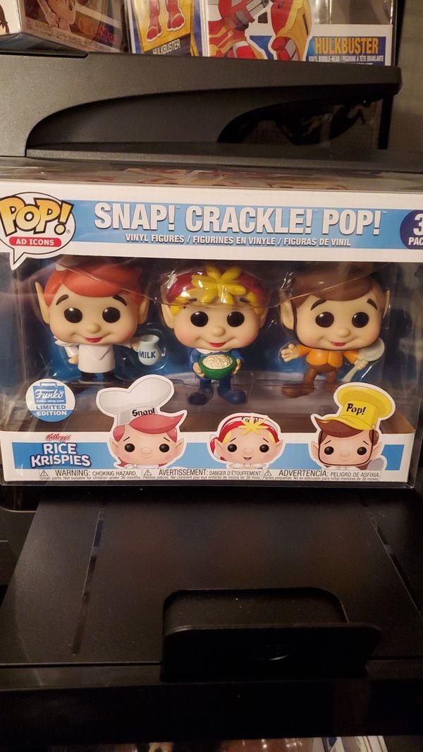 snap crackle and pop funko