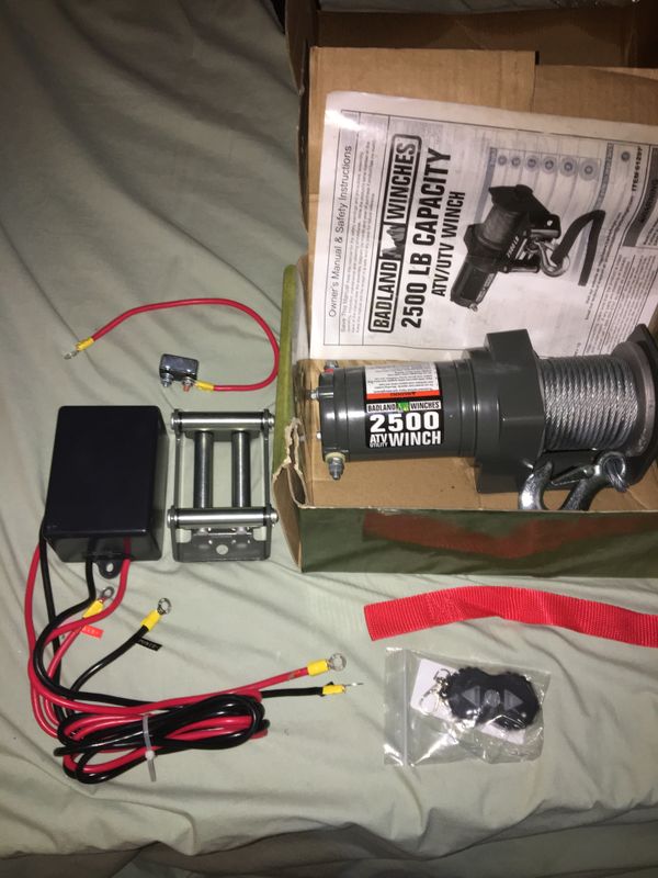 Badlands 2500 Winch Instruction Manual