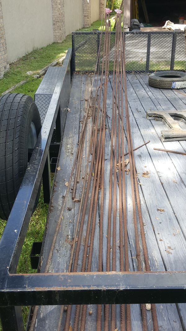 Rebar 5/8 20 ft long 11 pieces for Sale in Tomball, TX OfferUp