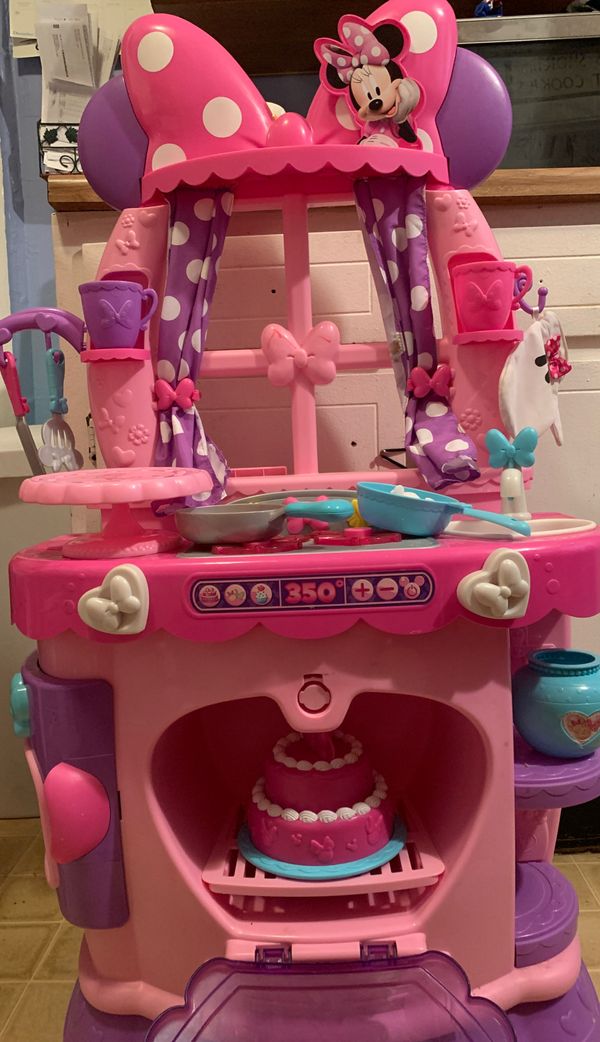 minnie mouse baking playset